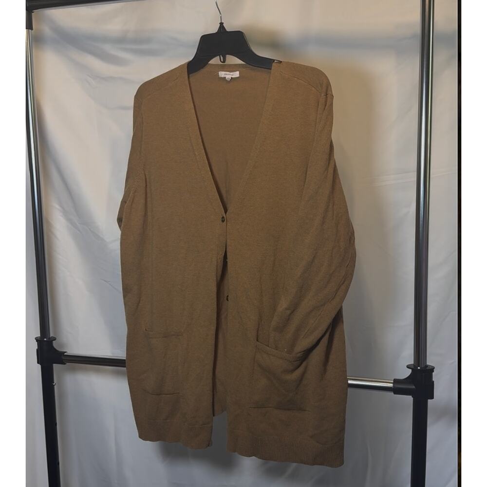 Maurices 2X Cardigan Brown Button Up
